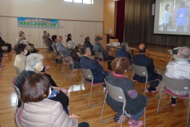 飯山南老人クラブの方々が参加されました