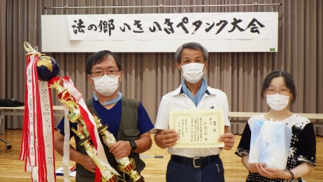 優勝「五反地3班チーム」おめでとうございます！寄せ技が素晴らしかったです。