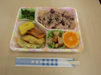 全て手作りのお弁当です。